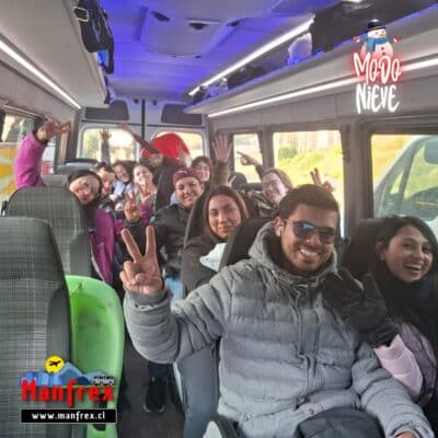 Tour Farellones con Tranportes Manfrex