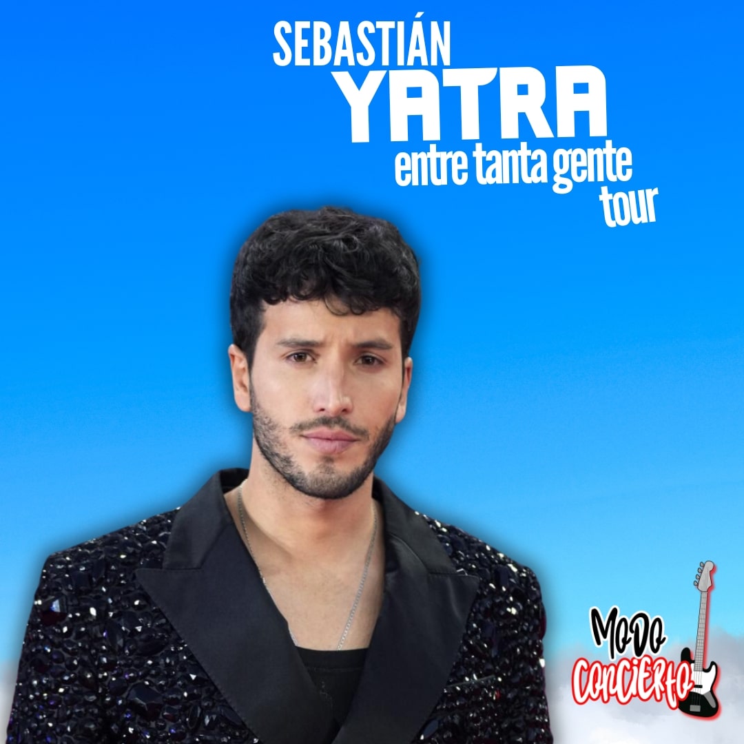 Transportes Manfrex te lleva al CONCIERTO de SEBASTIÁN YATRA en MOVISTAR ARENA.
