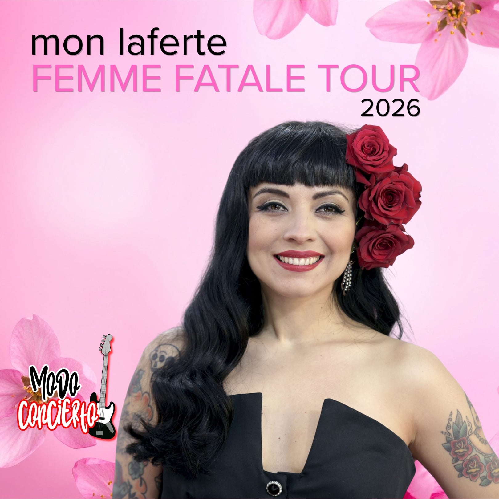 Transportes Manfrex te lleva al CONCIERTO de MON LAFERTE en MOVISTAR ARENA.