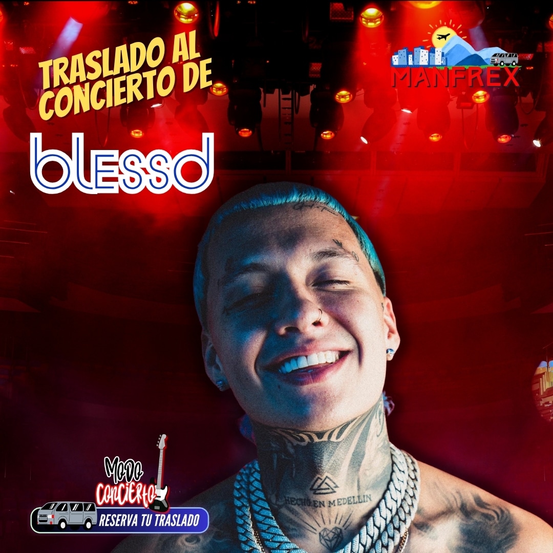 TRANSPORTES MANFREX te lleva al CONCIERTO de BLESSD en SANTANDER ARENA.