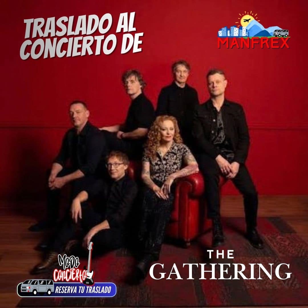 TRANSPORTES MANFREX te lleva al CONCIERTO de THE GATHERING en SANTANDER ARENA.